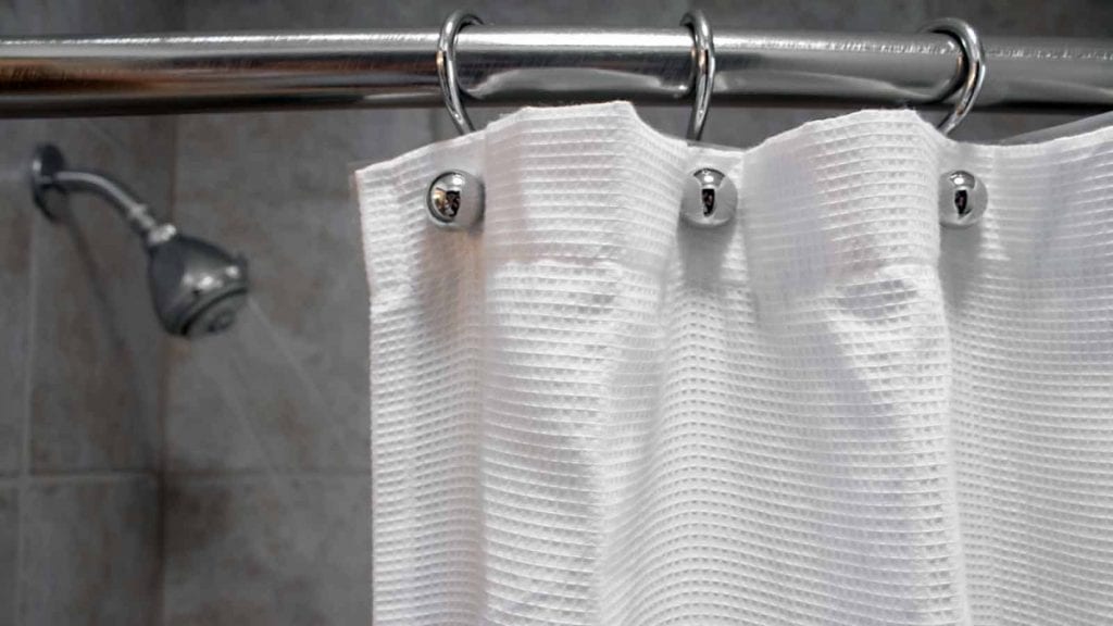 Clean A Shower Curtain And Liner, How To Wash Plastic Shower Curtain Liner In Washing Machine