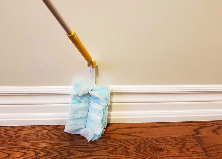 How To Clean Baseboards Without Bending Over