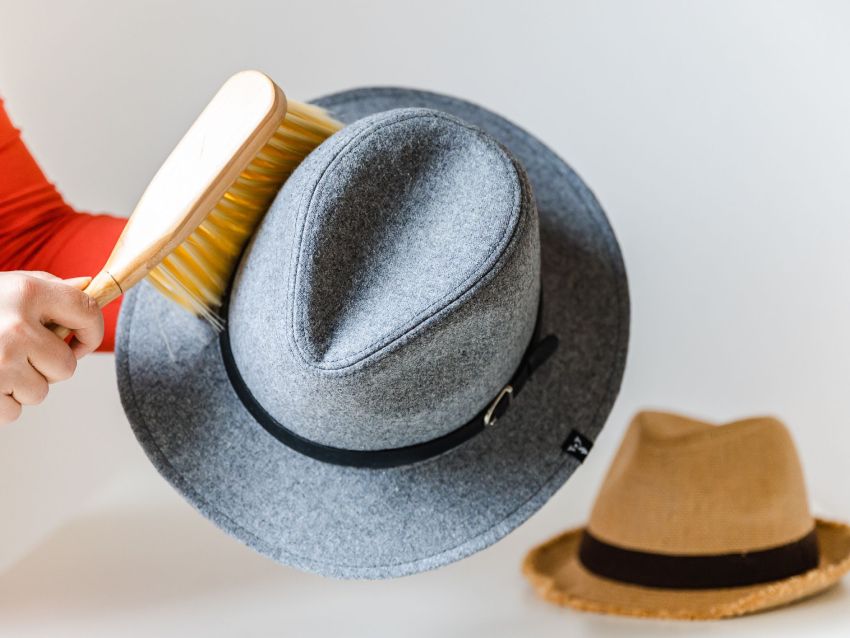 how to clean a wool hat