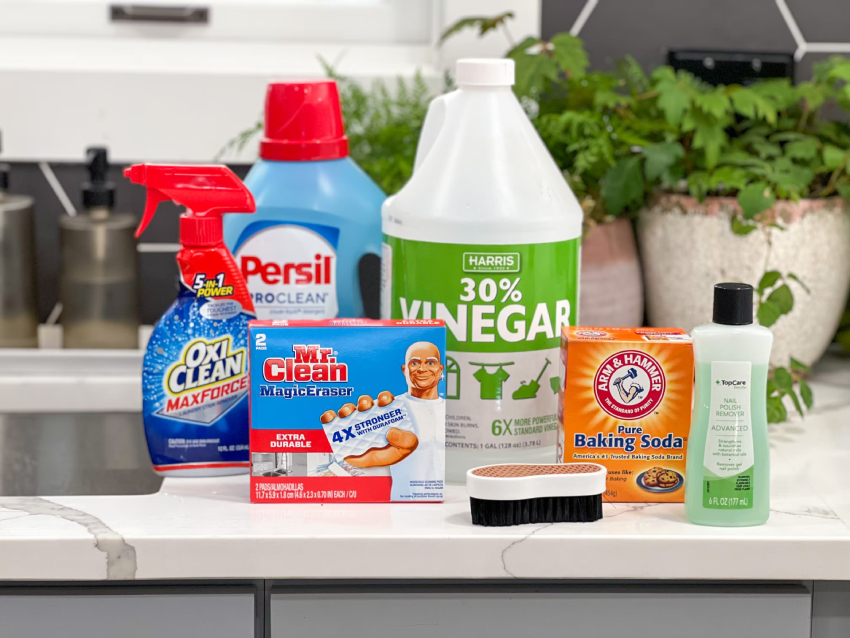 Items that can be used in cleaning Crocs and their uses