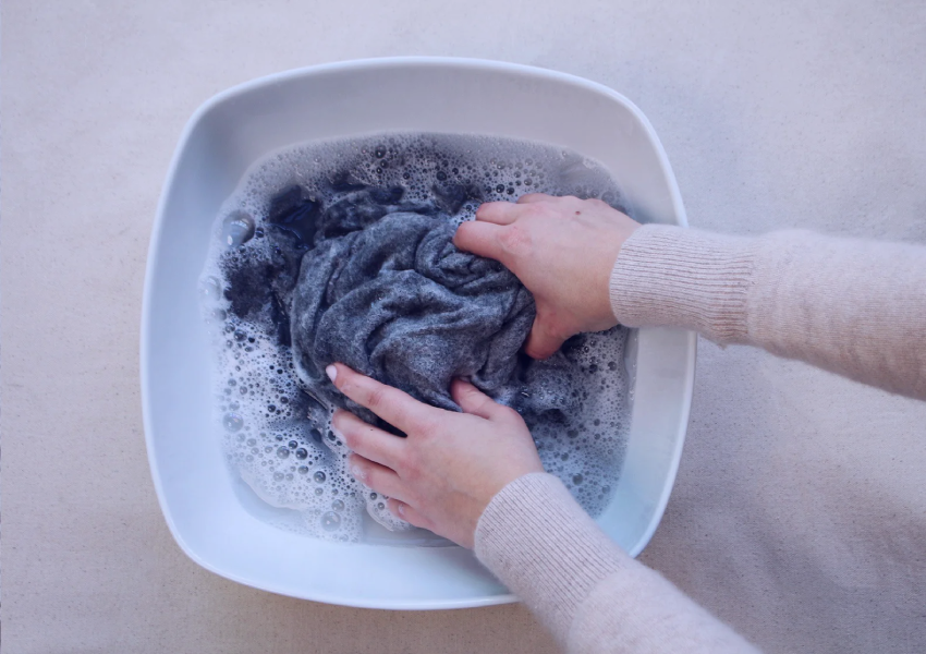 How to Wash Cashmere Sweaters and Scarves